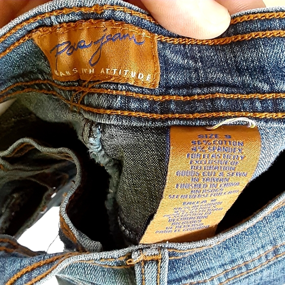 NWT Paco Jeans Capri Denim Belt Beaded 9 (28×22) - Picture 6 of 6